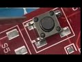 Soldering push button switch #switch #button #pcb #electronic #shorts