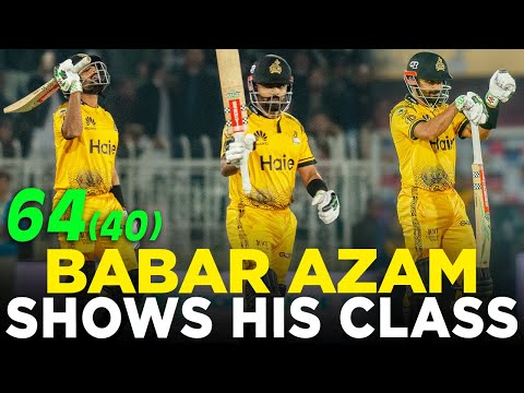 PSL 9 | Babar Azam Shows His Class | Peshawar Zalmi vs Multan Sultans | Match 21 | M1Z2A