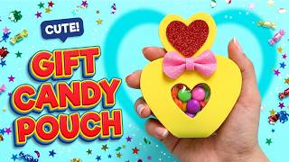 Easy DIY Candy Gift Box | DIY Gift Pouch | Crafts for Beginners