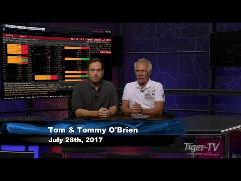 July 28th Bull-Bear Binary Option Hour on TFNN by Nadex - 2017