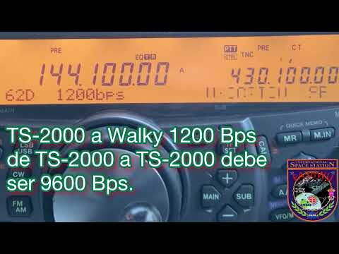 EA3HWU Kenwood Sky Command configuración / Settings