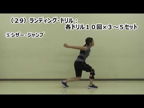 膝前十字靭帯再建術 術後25週目6ヶ月後リハプログラム