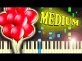 NENA - 99 LUFTBALLONS (99 RED BALLOONS) - Piano Tutorial