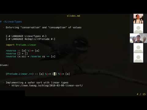 Utku Demir - Experience report on -XLinearTypes and linear-base - October 2020 - HaskellerZ