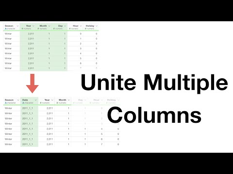Uniting Multiple Columns