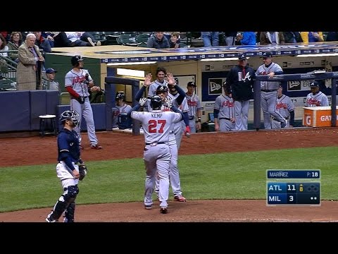 4/29/17: Kemp's three homers lead Braves to 11-3 win
