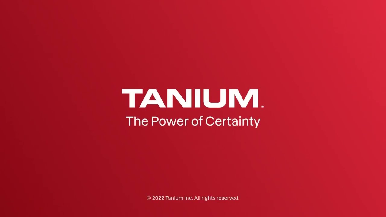 Why Tanium? It's the only Converged Endpoint Management (XEM) platform.