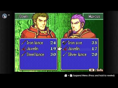 Fire Emblem: Blazing Sword (NSO GBA) Playthrough Chapter 17