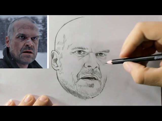 Vídeo relacionado con Stranger Things Jim Hopper Homage Camiseta Unisex, Negro, S