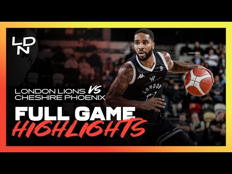London Lions vs Cheshire Phoenix | Full Game Highlights | 08/10/23