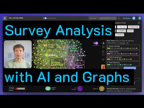 How to Analyze Survey Responses with a Knowledge Graph AI Tool