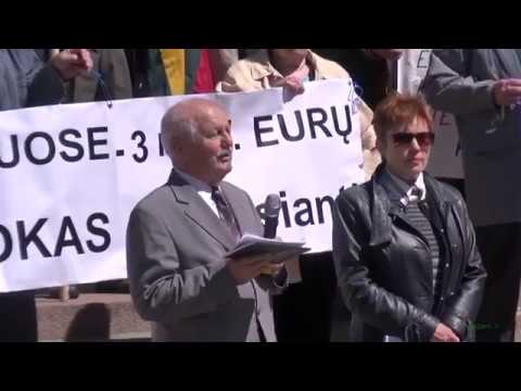 Lietuvos Pensininkų Sąjungos “Bočiai” mitingas