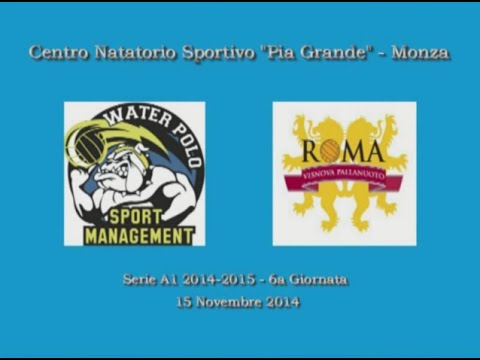 Serie A1 2014/15 (6° Giornata) - BPM Sport Management vs. Roma Vis Nova 13-8