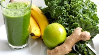 Glowing Green Smoothie for Glowing Clear Skin and Shiny Hair (Beauty Detox Solution) AprilAthena7