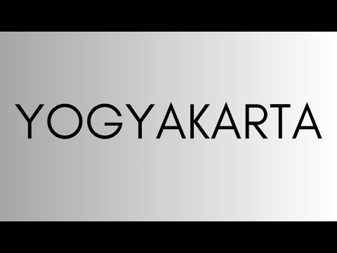 How to pronounce Yogyakarta? |pronounce Yogyakarta| How to say Yogyakarta?