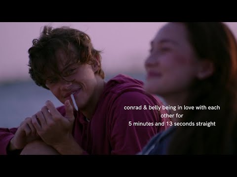 conrad & belly being in love with each other for 5 minutes and 13 seconds straight