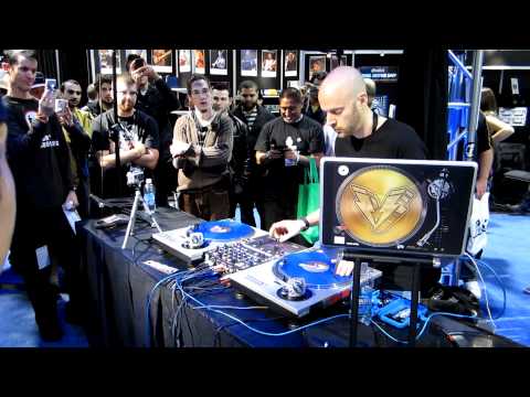 Namm show 1/22/2012 DJ Vajra - 2011 DMC World Champion - Part - 1