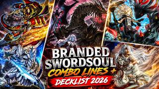 THIS IS DESTROY THE SPELLS IS INSANE!!! BRANDED SWORDSOUL ONE CARD COMBO LINES+DECKLIST 2026!!!