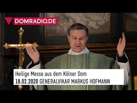 Heilige Messe aus dem Kölner Dom mit Generalvikar Markus Hofmann