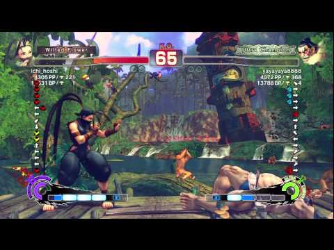 ichi_hoshi [Ibuki] vs. yayayaya8888 [E. Honda] | SSF4 Arcade Edition