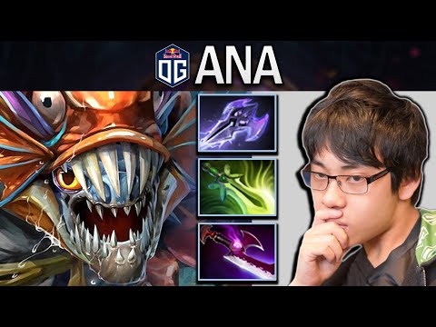 OG.ANA SMURF SLARK WITH CRAZY AMOUNT OF AGI - DOTA 2 7.31 GAMEPLAY