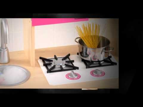 KidKraft Pink Wooden Kitchen 53195 | Pretend Play Kitchens