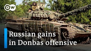Russian forces enter eastern city Sievierodonetsk | DW News