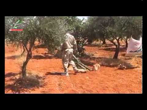 استهداف مقرات النظام في قريتي الفوقة وكفرية بواسطة صواريخ محلية الصنع من قبل لواء الرشيد