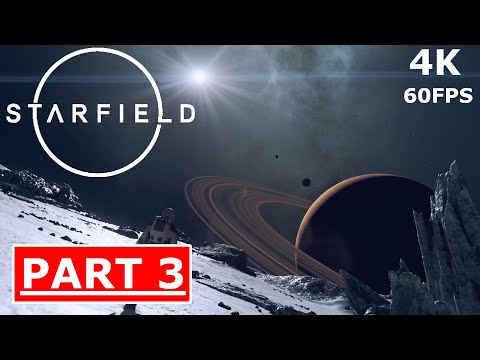 STARFIELD Gameplay Walkthrough PART 3 German [4K 60FPS Ultra HD] Kein Kommentar Full Game