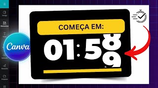 Como criar um TEMPORIZADOR de CONTAGEM REGRESSIVA no Canva