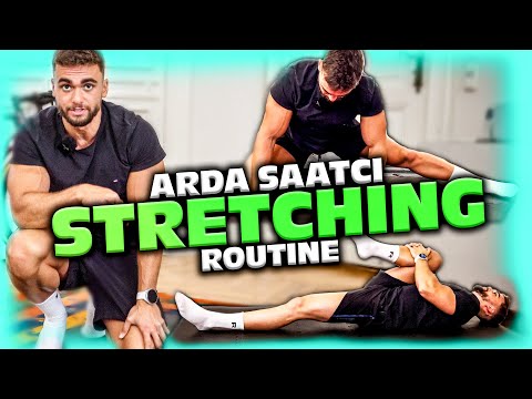 KEINE KNIEPROBLEME MEHR!💯 MEINE UNTERKÖRPER DEHNROUTINE | ARDA SAATCI