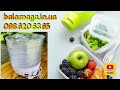 text_video Сушарка для фруктів та овочів 800 w з глибокими лотками, дегідратор Rainberg