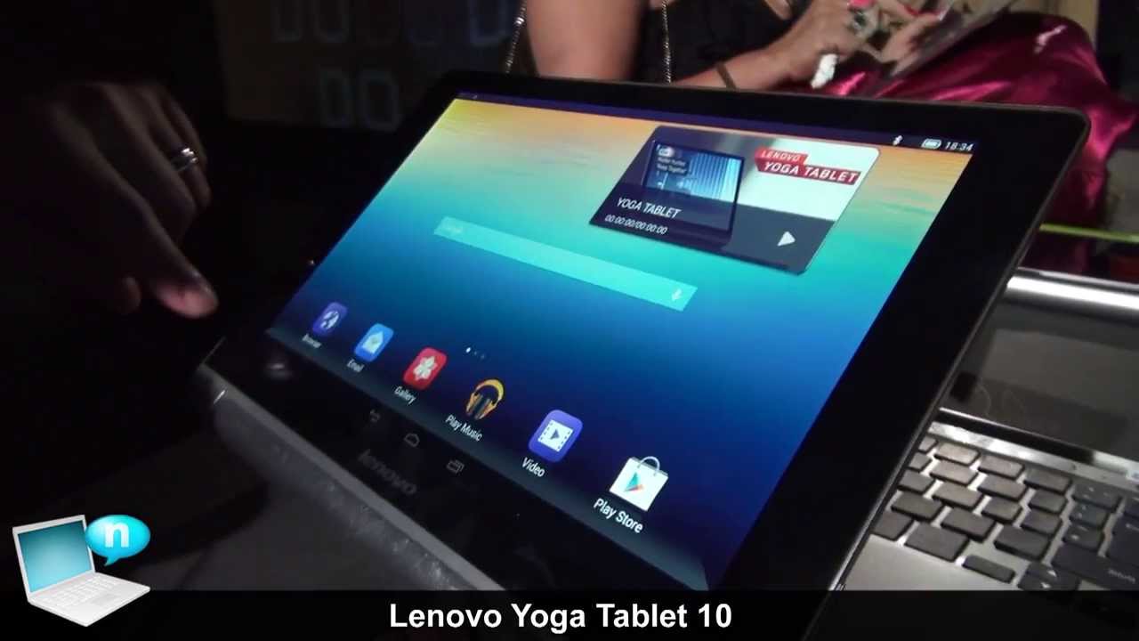 Lenovo Yoga Tablet 10 and Detachable Keyboard Cover (ENG)