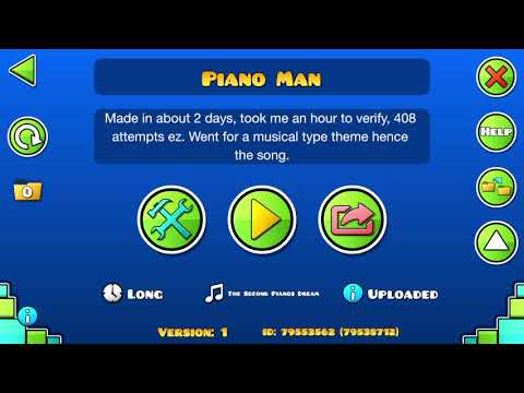 "Piano Man" by L4UNCH & HandIsThicc | Geometry Dash 2.11
