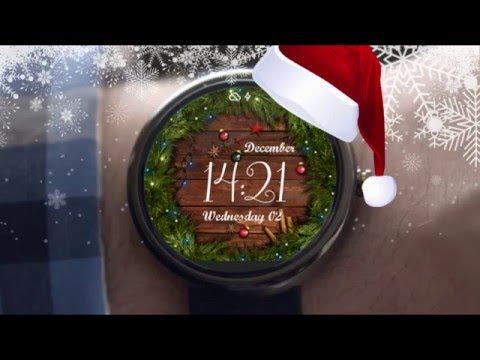 Holiday Spirit 🌟 Watch Face Video