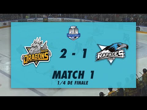 Dragons de Rouen vs Rapaces de Gap - Highlights - Synerglace Ligue Magnus 2021/22