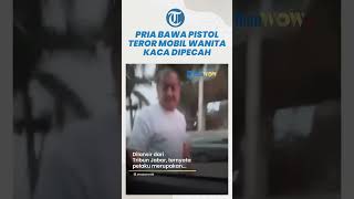 Viral Video Pengusaha Ternama di Bandung Teror Mobil Wanita, Tenteng Senjata hingga Paksa Buka Pintu