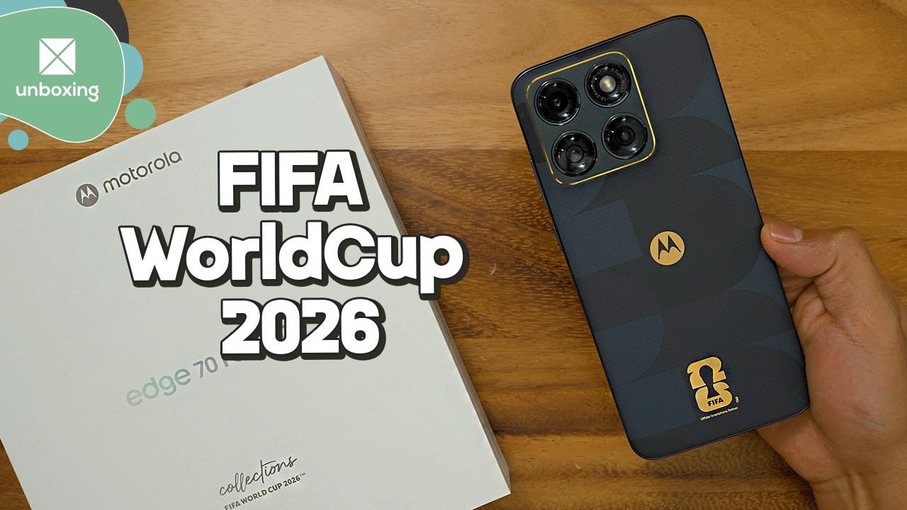 motorola edge 70 fusion FIFA WorldCup 2026 Edition | Unboxing y vistazo