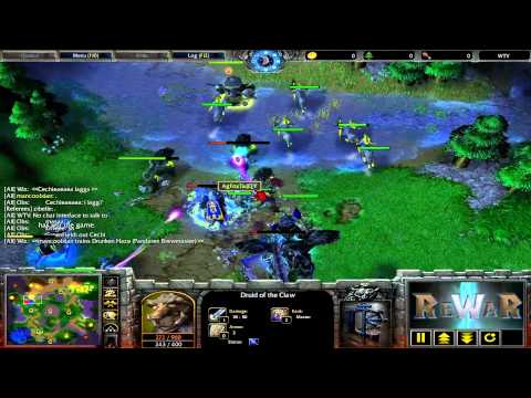 Coolxian(NE) vs TiuJQY(UD) - Game 3 - WarCraft 3 gameplay - RN606
