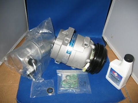 97-04 Chevy Chevrolet Corvette 5.7 Auto AC Compressor Kit Aftermarket Air Conditioning Part Supply