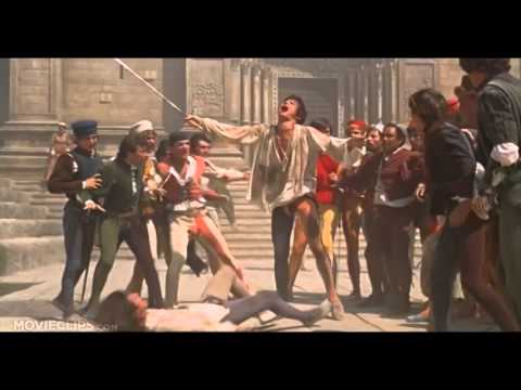 Romeo and Juliet 6 9 Movie CLIP   Romeo Kills Tybalt 1968 HD