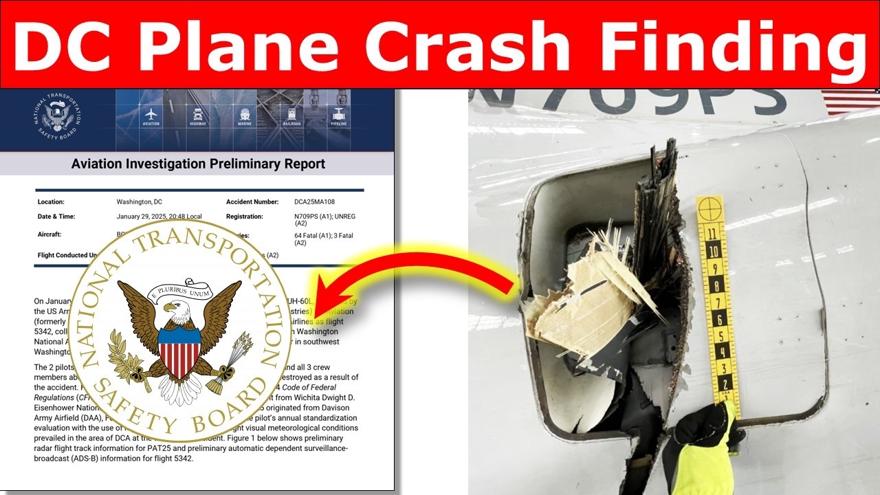 NTSB: DC Plane Crash 2 ALARMING Concerns Preliminary Report