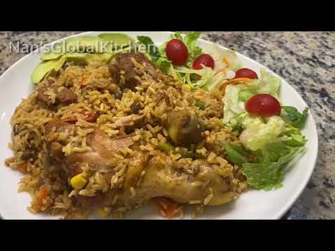 A delicious cook up peas and rice with chicken recipe! | perfect for dinner