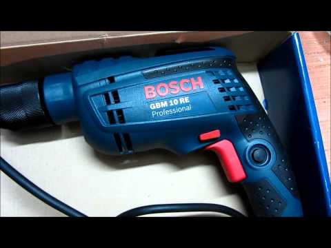 Bosch gręžtuvas GBM 10 RE video