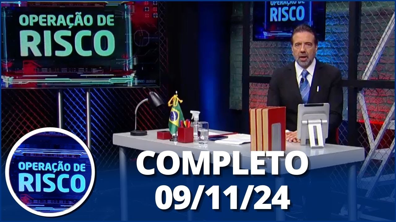 Operação de Risco: Fuga, flagrante e operação com Delegado Palumbo (09/11/24) | Completo