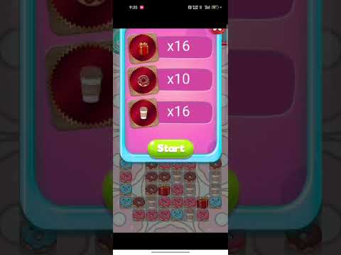 Donut Challenge Gameplay | Match 3 Timer Puzzle Fun Offline Game