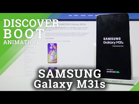 How to Enable Boot Animation – SAMSUNG Galaxy M31s Loading Animation