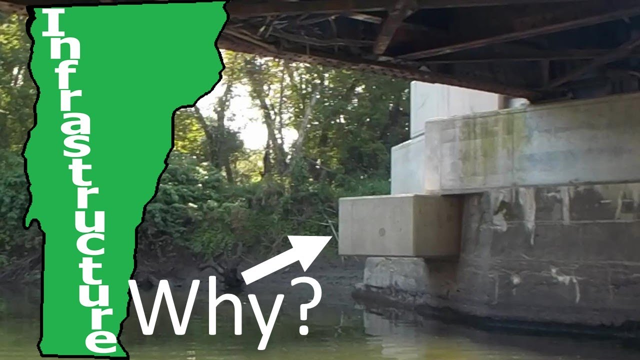 Overhanging Parts of Rail Bridge Abutments, What’s the Purpose?