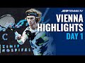 Shapovalov shocked by Rodionov; Rublev Rolls | Vienna 2020 Day 1 Highlights