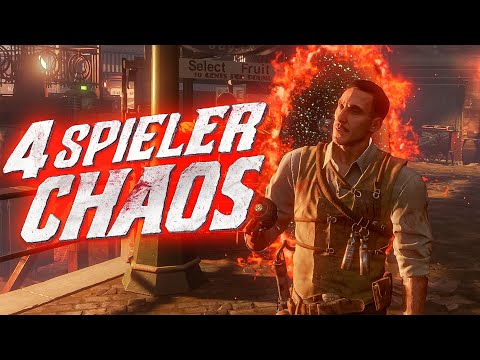 4 SPIELER CHAOS im SHADOWS OF EVIL EASTER EGG! (Black Ops 3 Zombies)